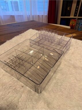 Acrylic Makeup Organizers Set of Two